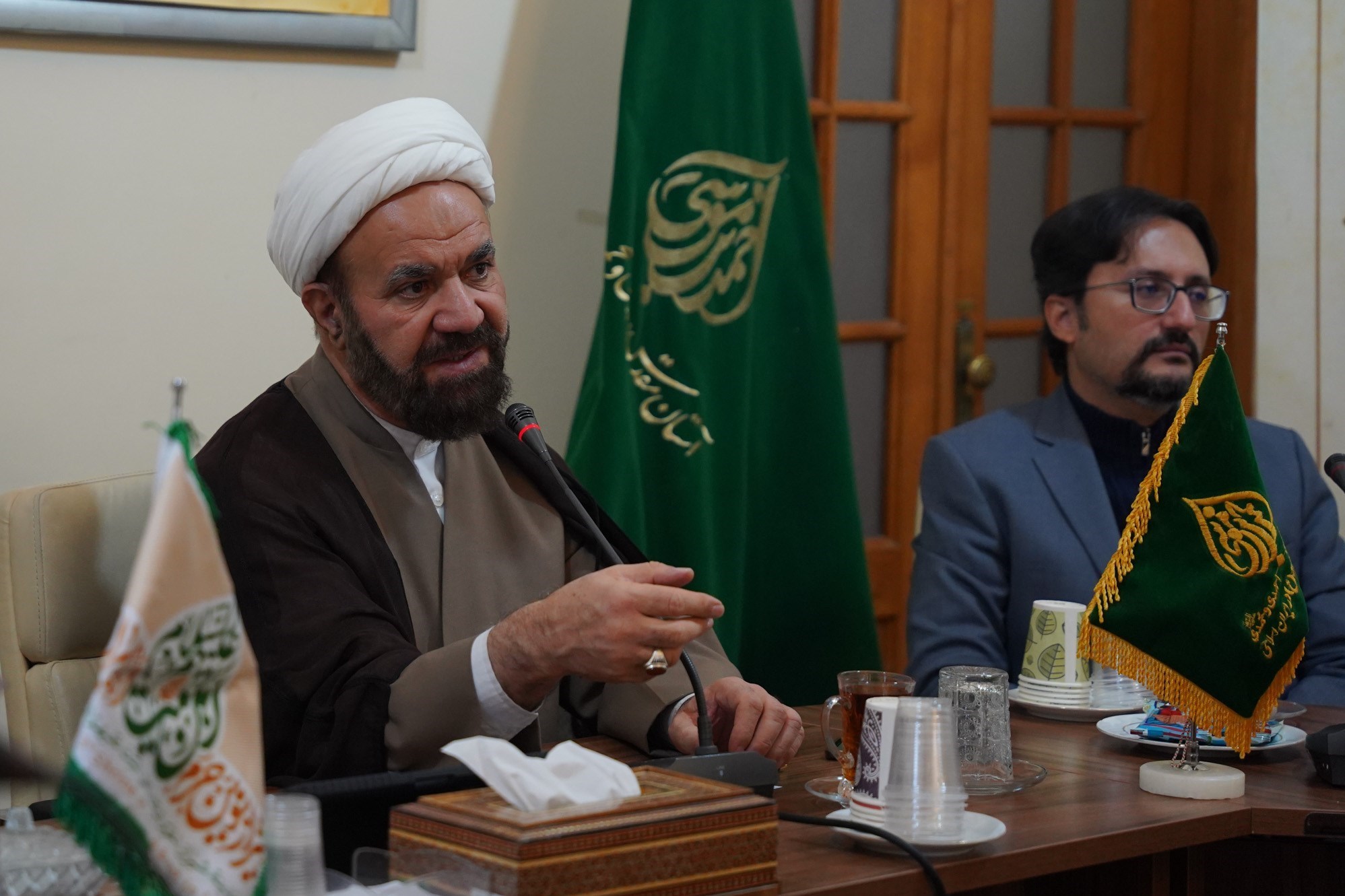 شاهچراغ، نشست سالیانه اندیشمندان، تولیت آستان مقدس احمدی و محمدی