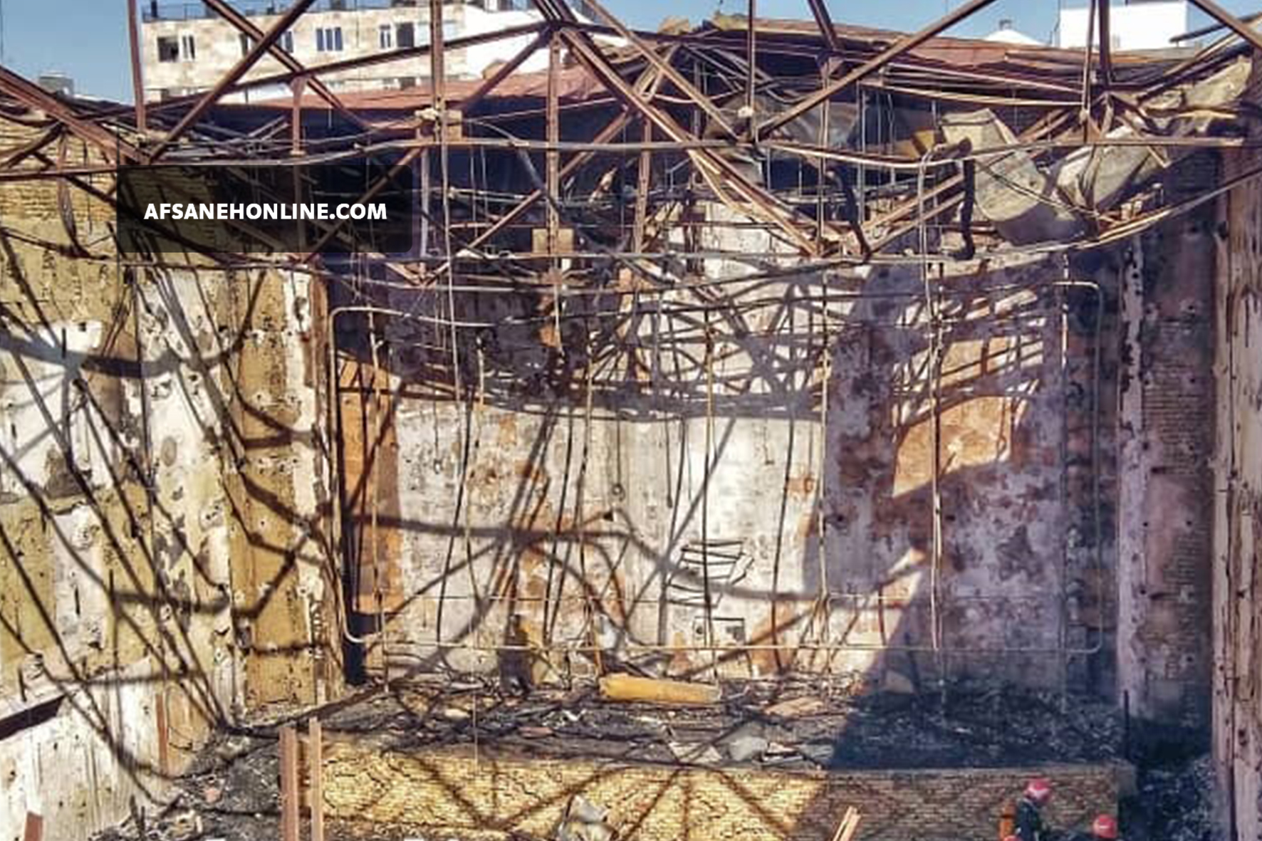آتش سوزی سینما بهمن