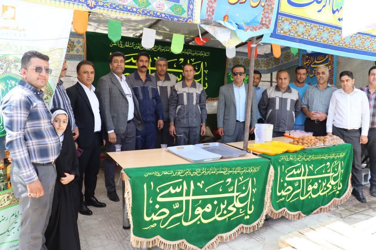لعابیران ،علی‌بن‌موسی‌الرضا (ع)، زرقان، ولادت
